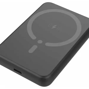 GOJI G6P5KMS24 Portable Magnetic Wireless Charger & Power Bank - Black